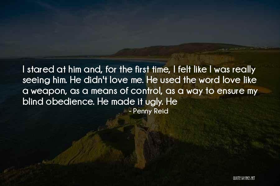 Weapon Love Quotes By Penny Reid