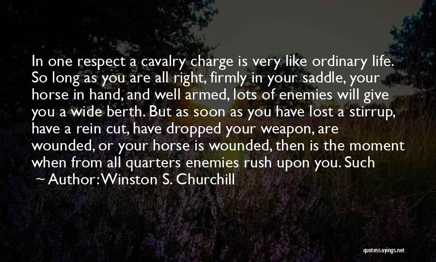 Weapon Quotes By Winston S. Churchill