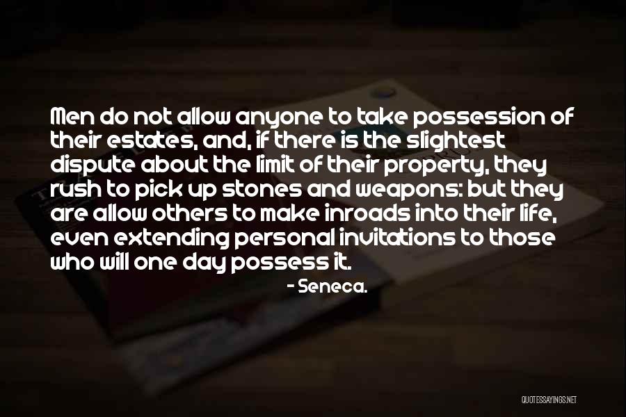 Weapons Of Life Quotes By Seneca. Weapons Of Life Quotes By Seneca.