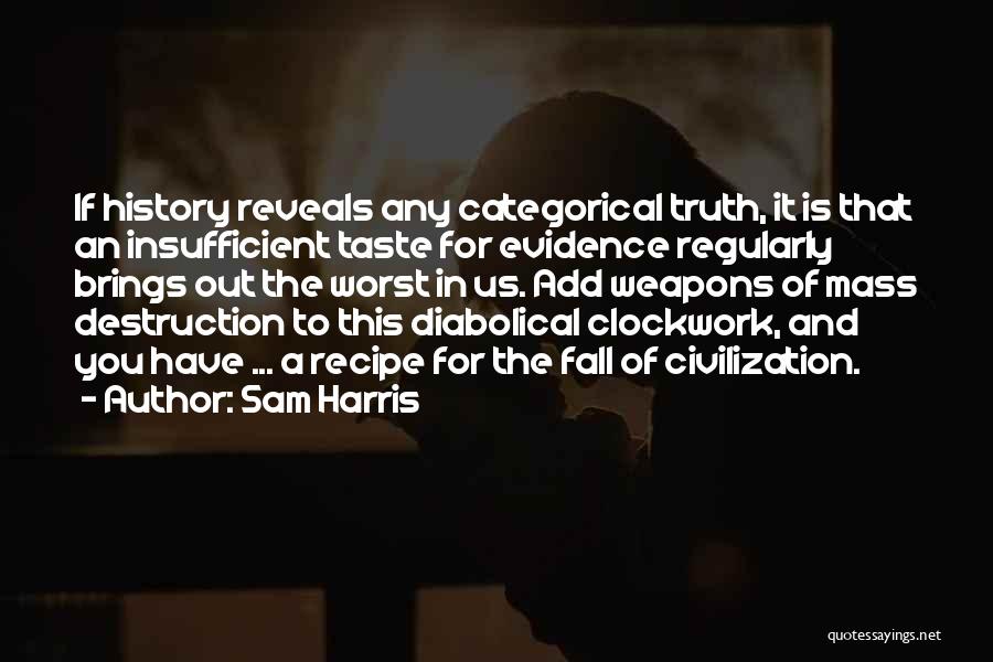 Weapons Of Mass Destruction Quotes By Sam Harris