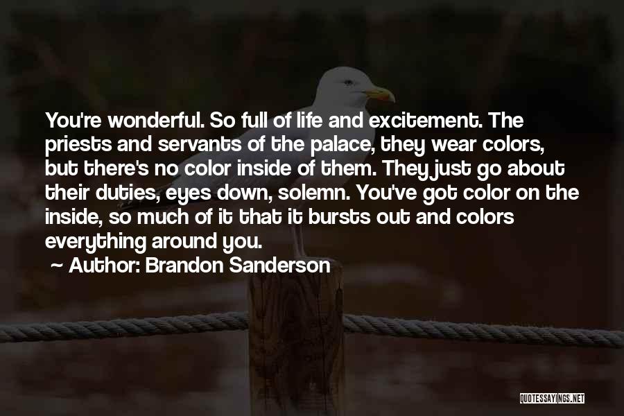Wear Colors Quotes By Brandon Sanderson