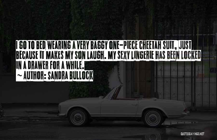 Wearing A Suit Quotes By Sandra Bullock