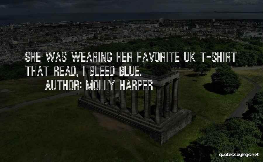 Wearing Blue Quotes By Molly Harper