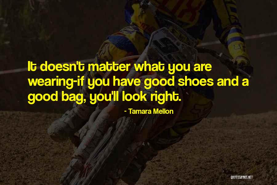 Wearing Good Shoes Quotes By Tamara Mellon
