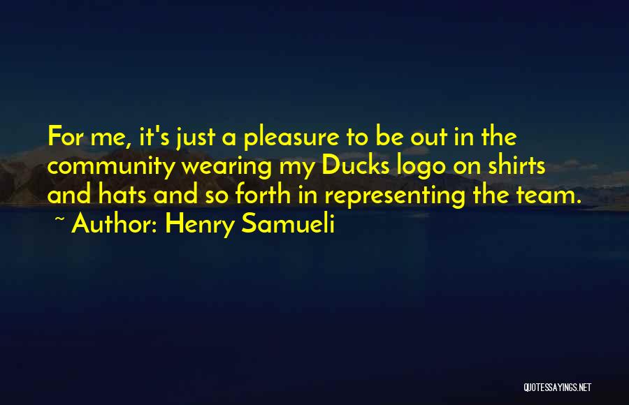 Wearing Hats Quotes By Henry Samueli