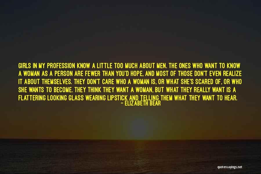 Wearing Lipstick Quotes By Elizabeth Bear Wearing Lipstick Quotes By Elizabeth Bear