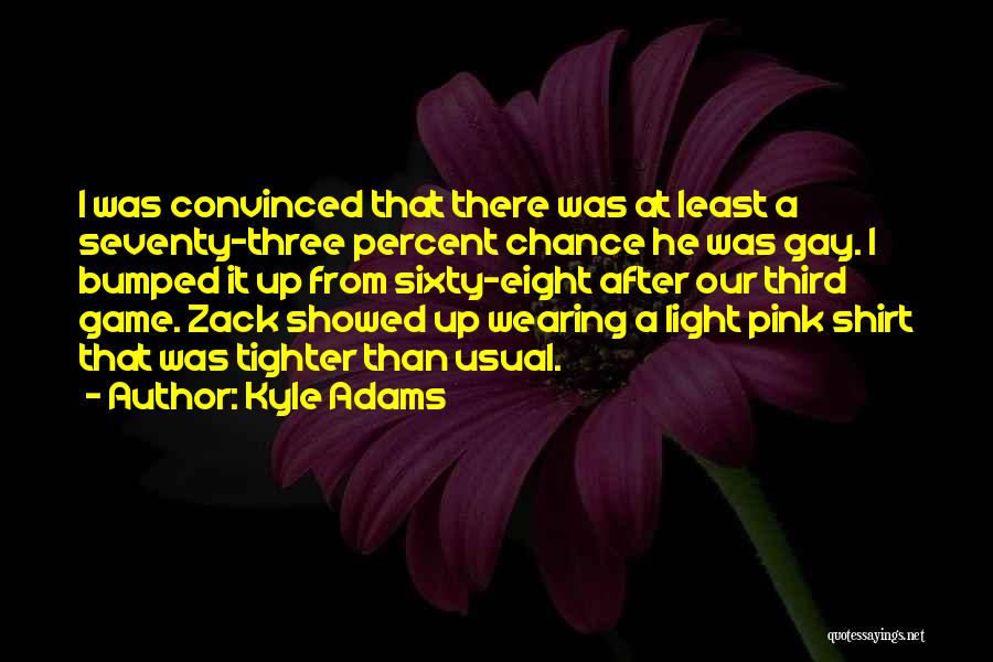 Wearing Pink Quotes By Kyle Adams