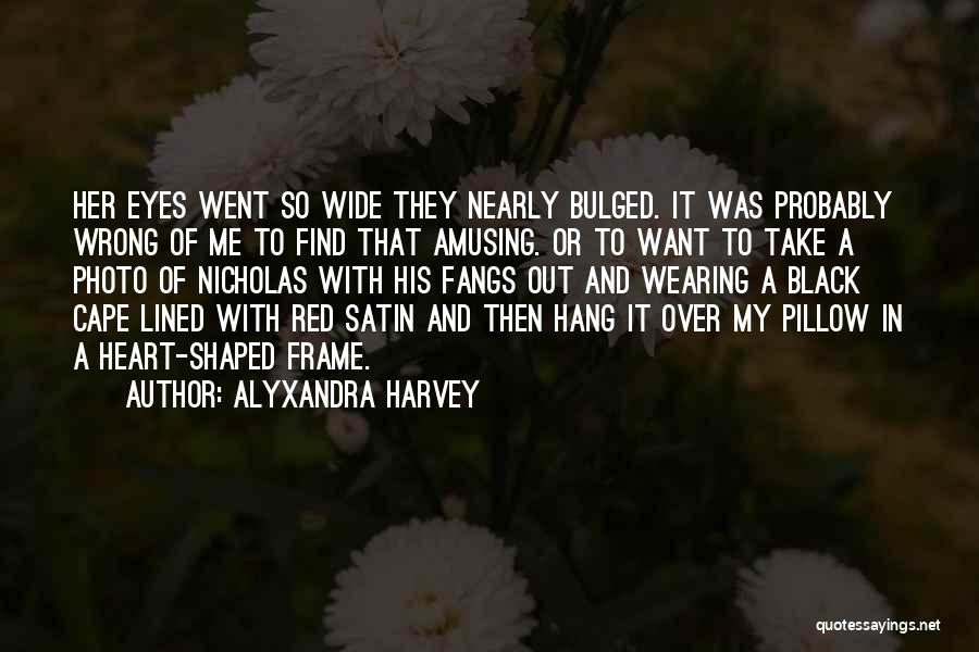 Wearing Red Quotes By Alyxandra Harvey