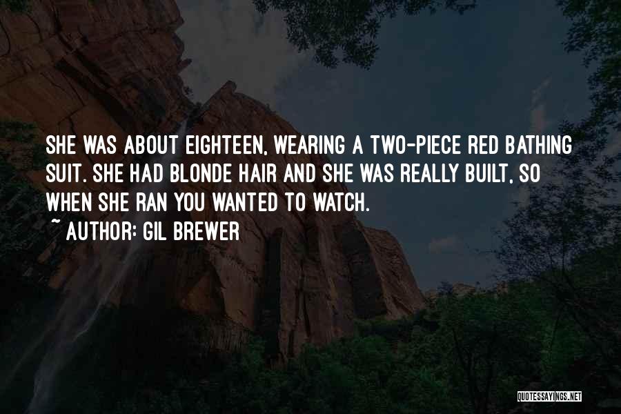 Wearing Red Quotes By Gil Brewer