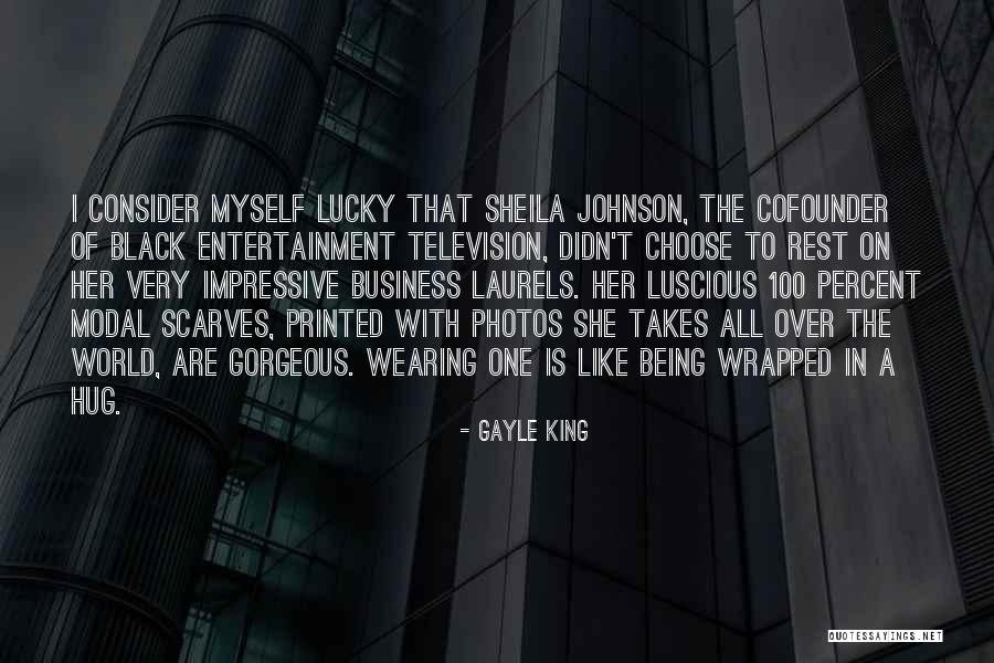 Wearing Scarves Quotes By Gayle King Wearing Scarves Quotes By Gayle King