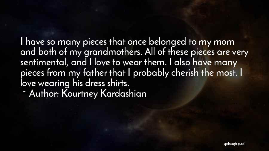 Wearing Shirts Quotes By Kourtney Kardashian