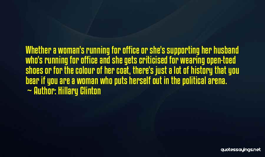 Wearing Shoes Quotes By Hillary Clinton