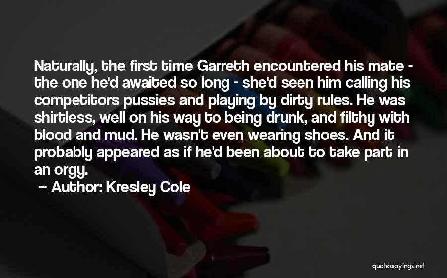 Wearing Shoes Quotes By Kresley Cole