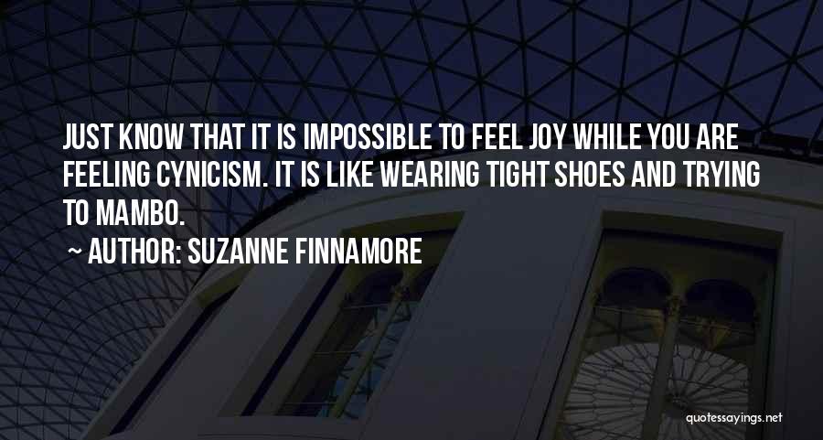 Wearing Shoes Quotes By Suzanne Finnamore