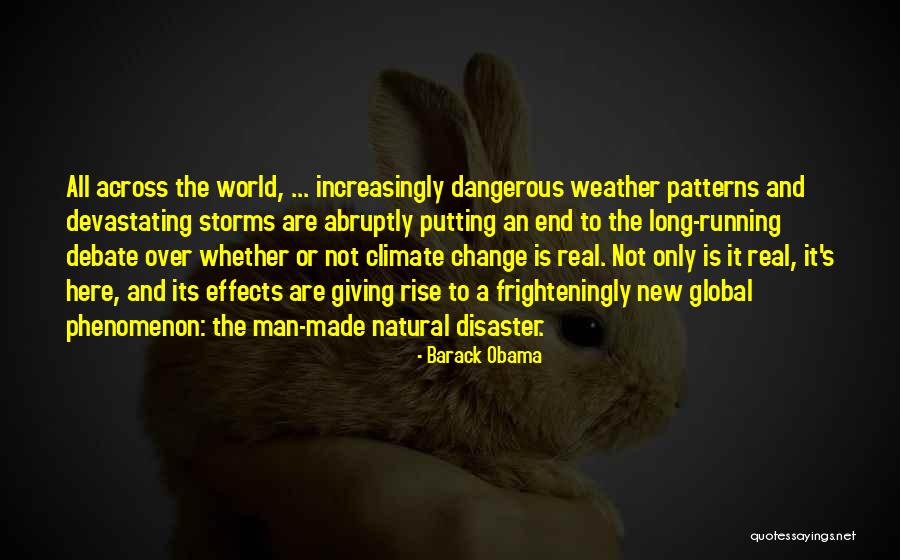 Weather And Climate Quotes By Barack Obama