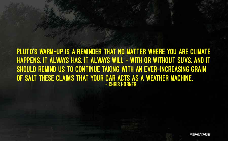 Weather And Climate Quotes By Chris Horner
