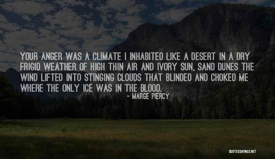 Weather And Climate Quotes By Marge Piercy