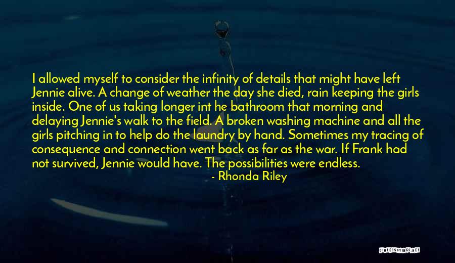 Weather Change Quotes By Rhonda Riley Weather Change Quotes By Rhonda Riley