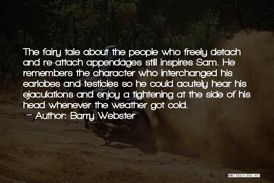 Weather Cold Quotes By Barry Webster