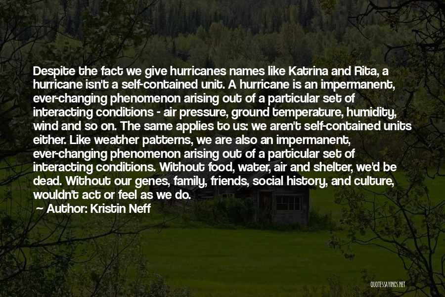Weather Friends Quotes By Kristin Neff