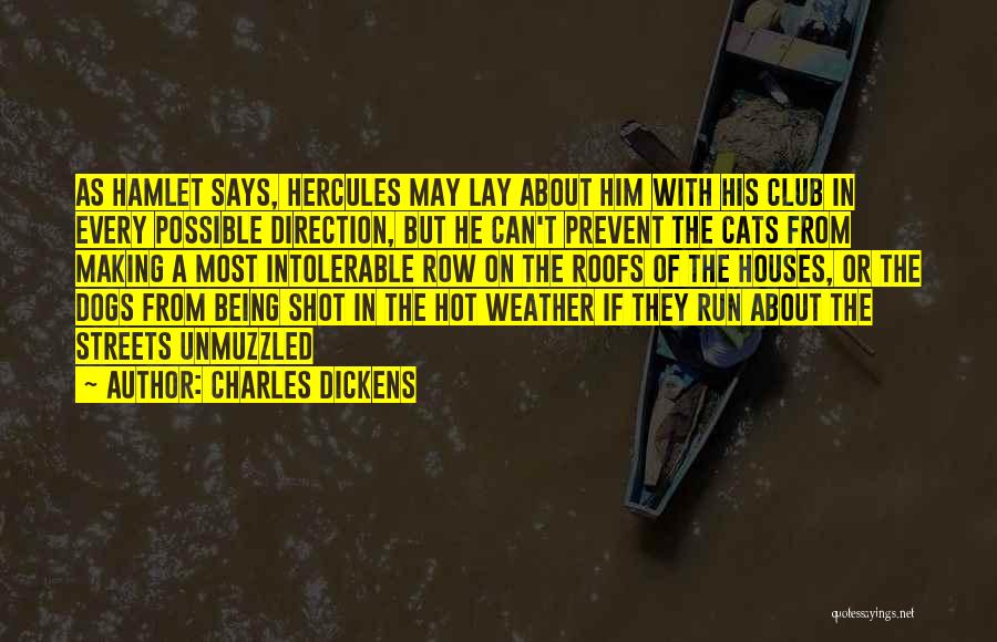 Weather Hot Quotes By Charles Dickens