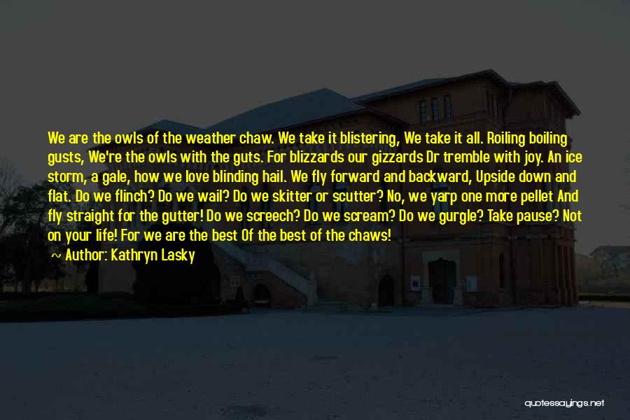 Weather The Storm Love Quotes By Kathryn Lasky