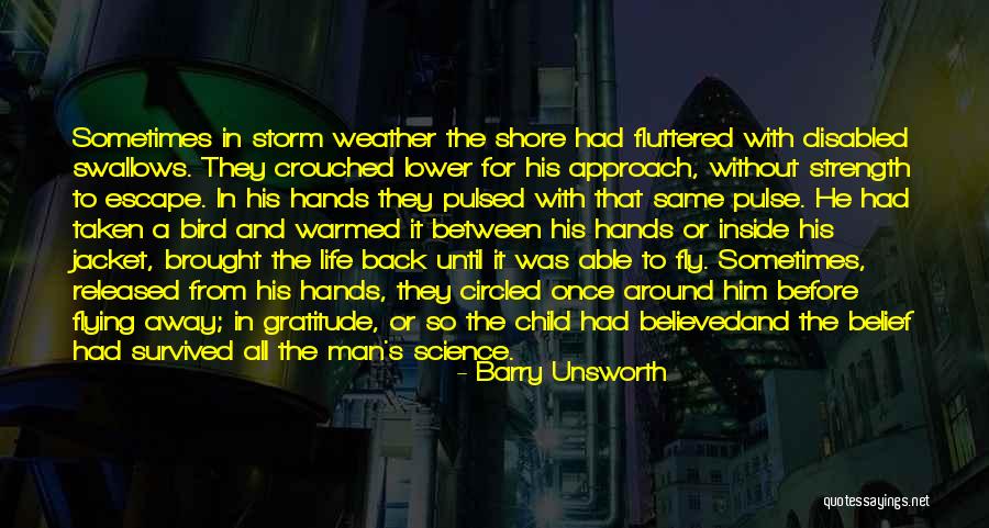 Weather The Storm Quotes By Barry Unsworth Weather The Storm Quotes By Barry Unsworth
