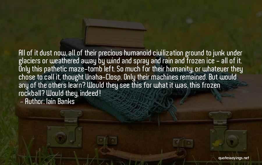 Weathered Quotes By Iain Banks