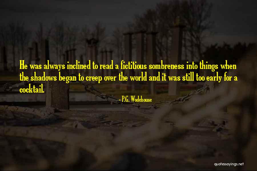 Weatherton Outdoor Quotes By P.G. Wodehouse Weatherton Outdoor Quotes By P.G. Wodehouse