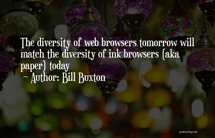 Web Browsers Quotes By Bill Buxton