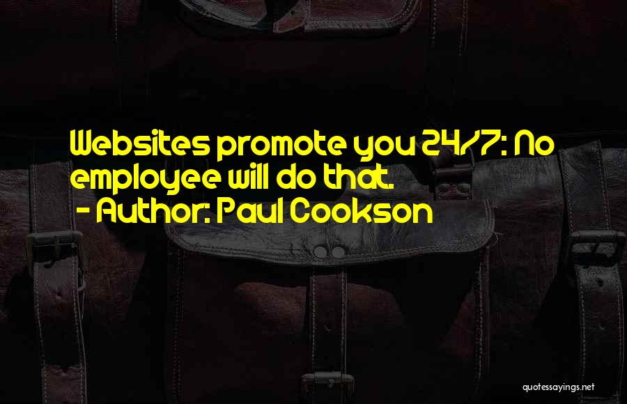 Web Design Marketing Quotes By Paul Cookson