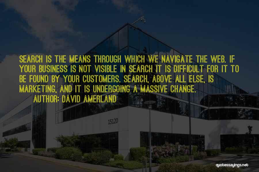 Web Marketing Quotes By David Amerland