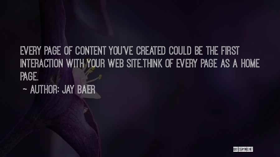 Web Marketing Quotes By Jay Baer