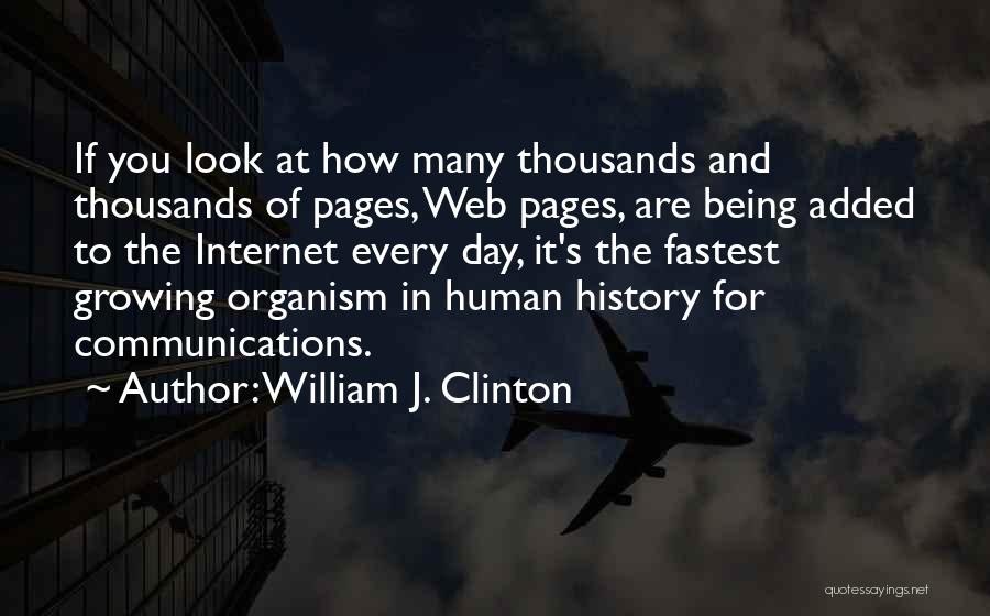 Web Pages Quotes By William J. Clinton