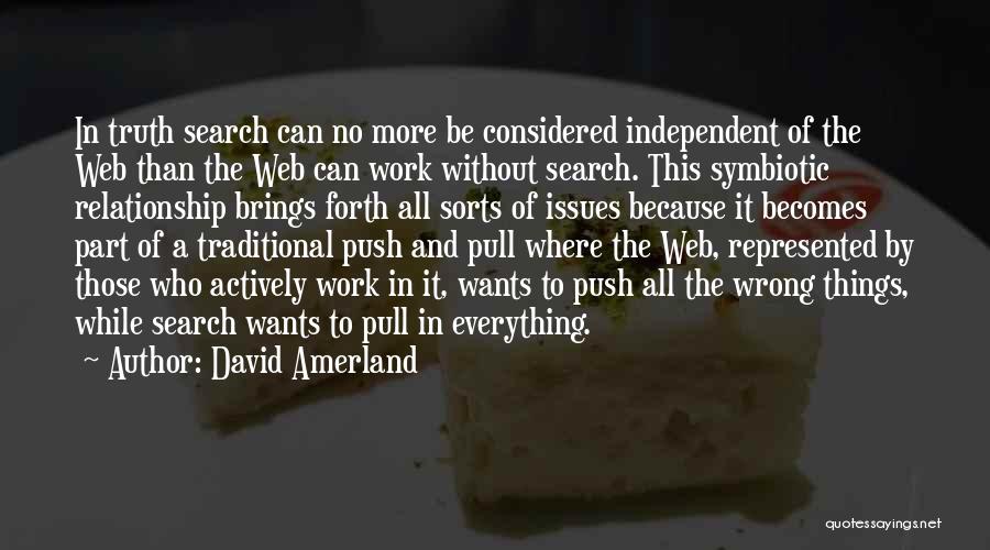 Web Search Quotes By David Amerland