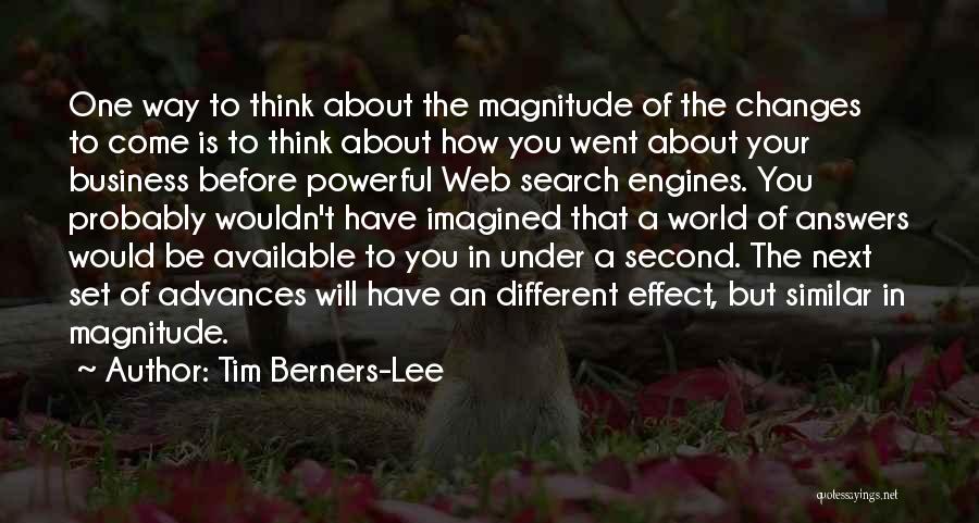 Web Search Quotes By Tim Berners-Lee