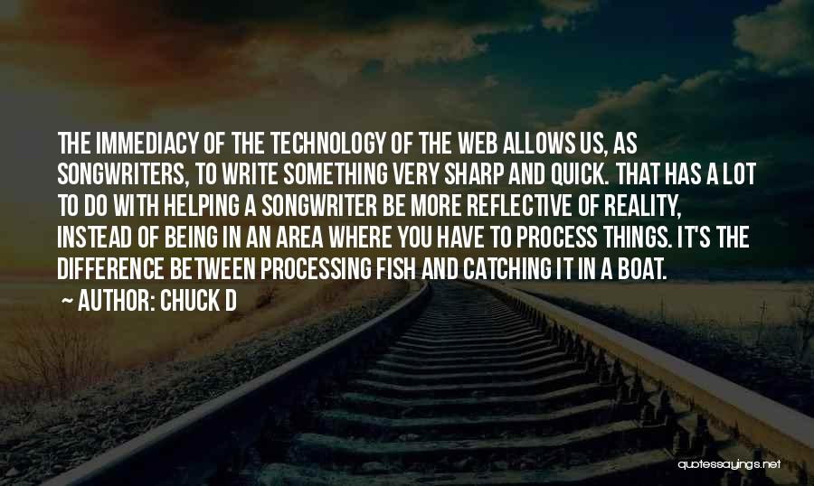 Web Technology Quotes By Chuck D