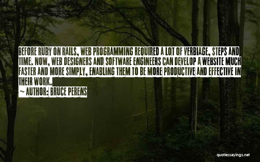 Website Designers Quotes By Bruce Perens