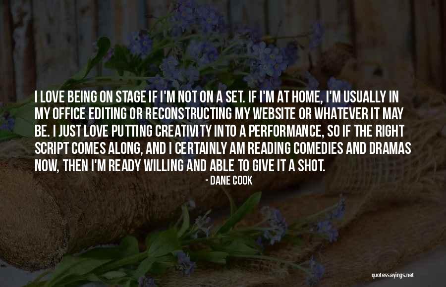 Website Love Quotes By Dane Cook