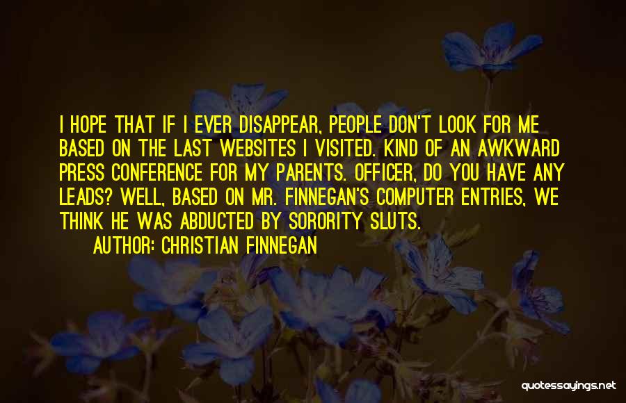 Websites Quotes By Christian Finnegan