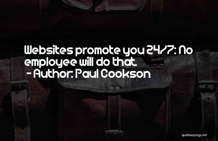 Websites Quotes By Paul Cookson