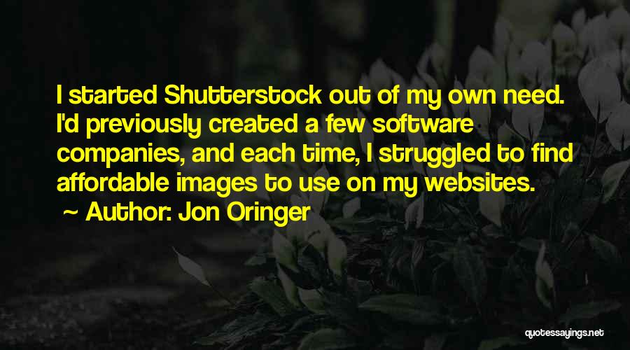 Websites To Find Quotes By Jon Oringer