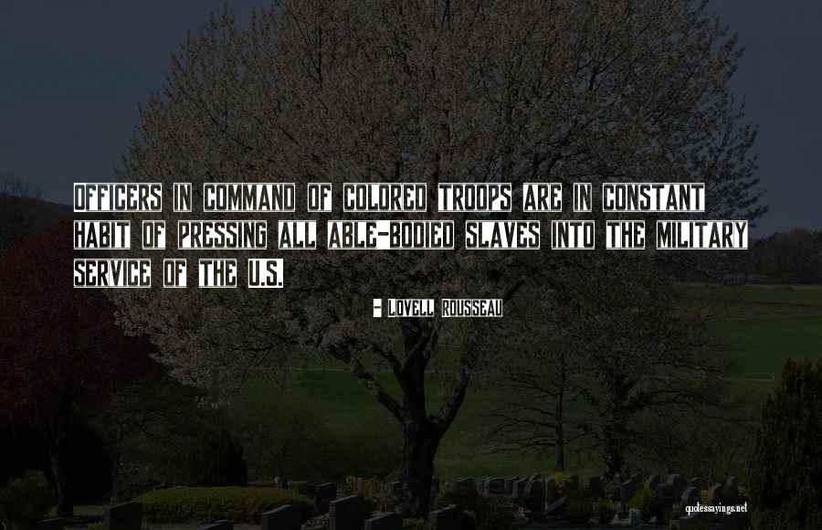 Wecroak Quotes By Lovell Rousseau Wecroak Quotes By Lovell Rousseau