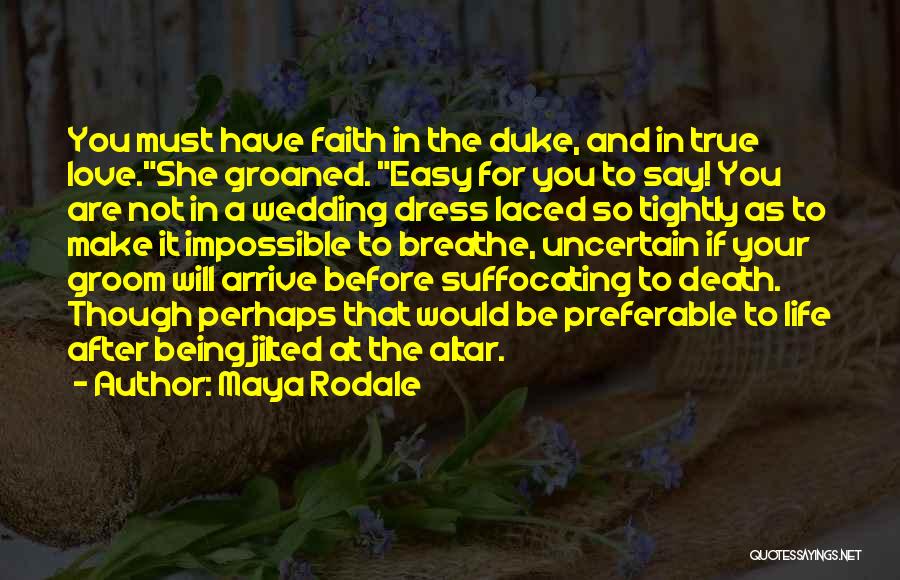 Wedding Altar Quotes By Maya Rodale