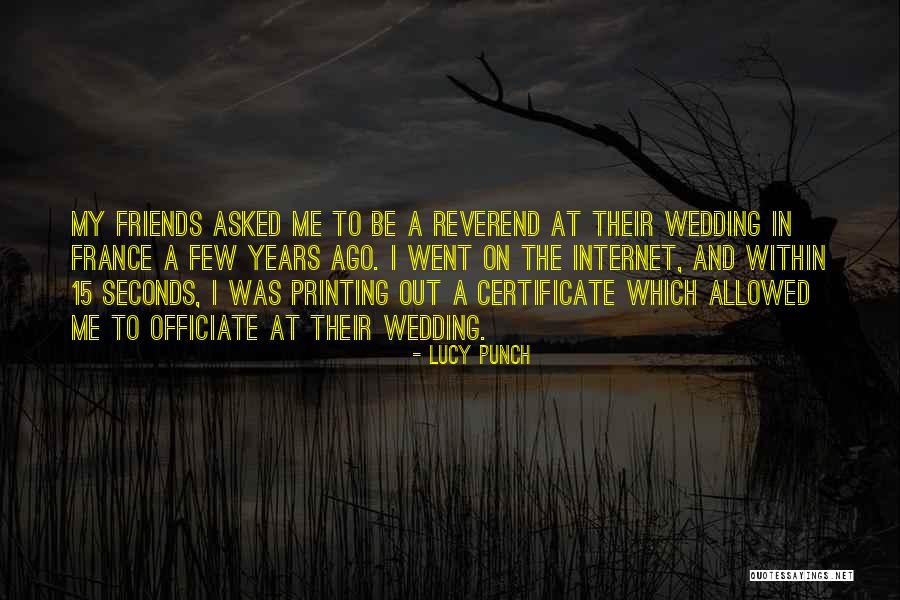 Wedding Certificate Quotes By Lucy Punch Wedding Certificate Quotes By Lucy Punch