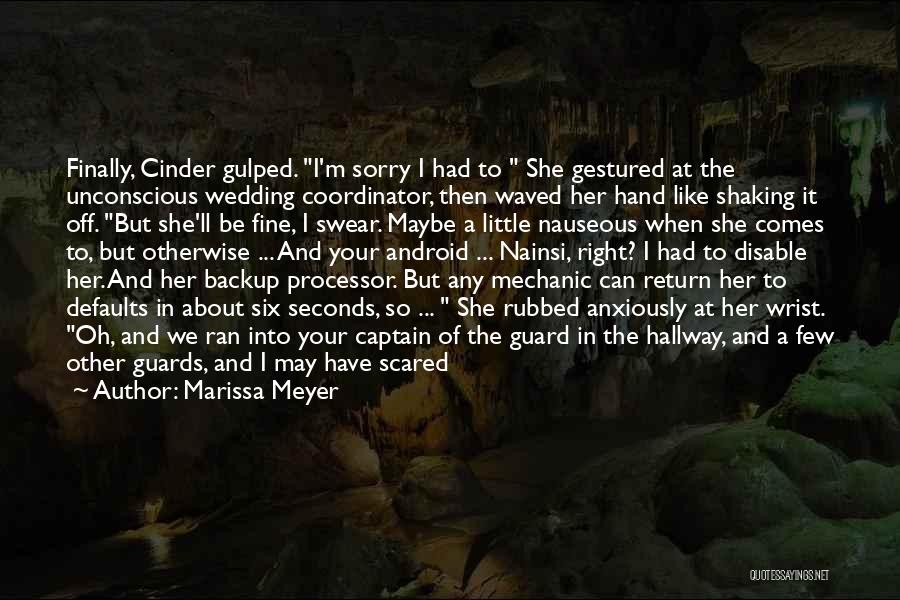 Wedding Coordinator Quotes By Marissa Meyer