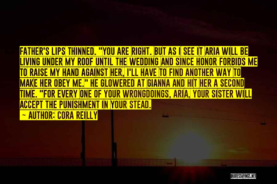 Wedding Father Quotes By Cora Reilly