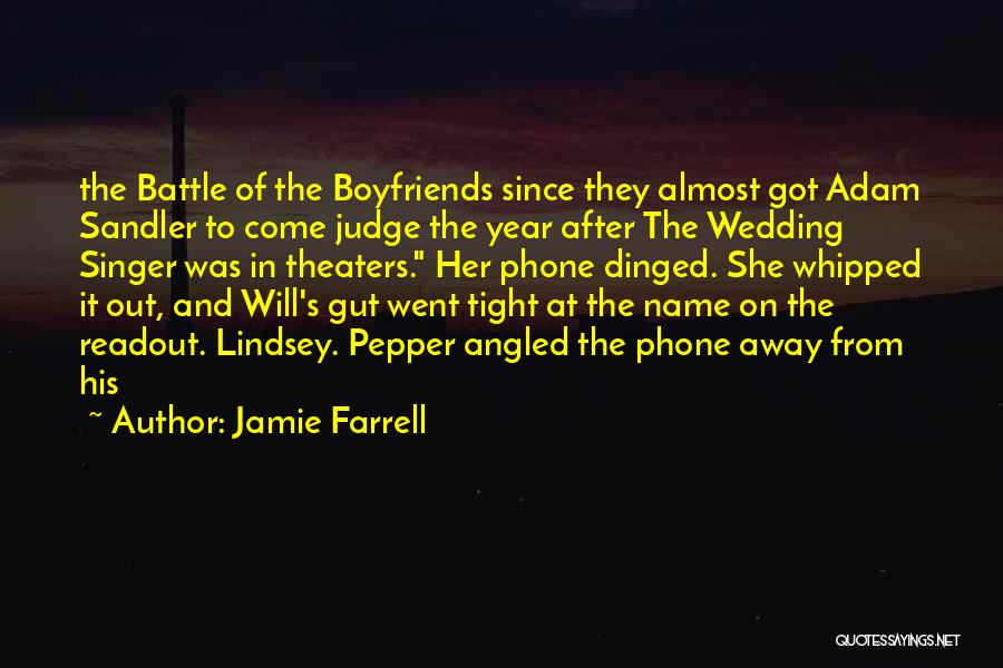 Wedding Singer Quotes By Jamie Farrell