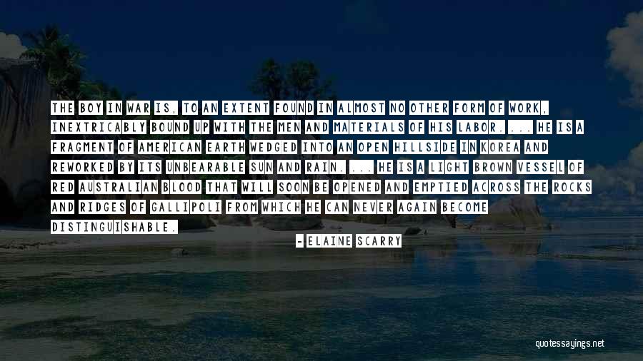 Wedged Quotes By Elaine Scarry Wedged Quotes By Elaine Scarry