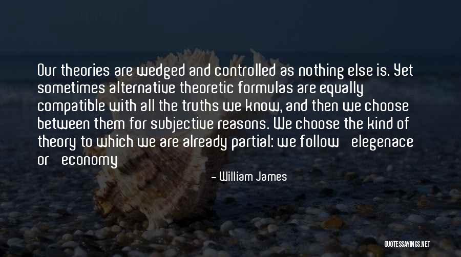 Wedged Quotes By William James Wedged Quotes By William James